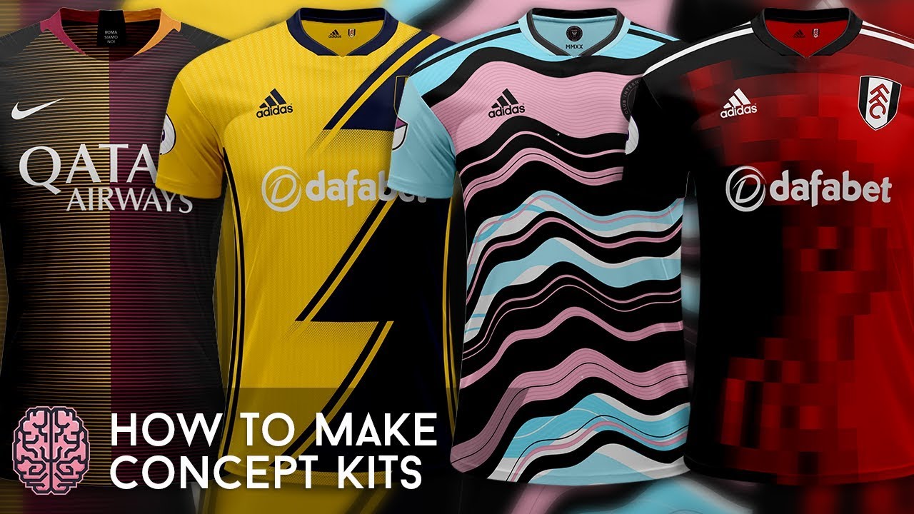 How To Create Football/Soccer Kit Concepts | Photoshop
