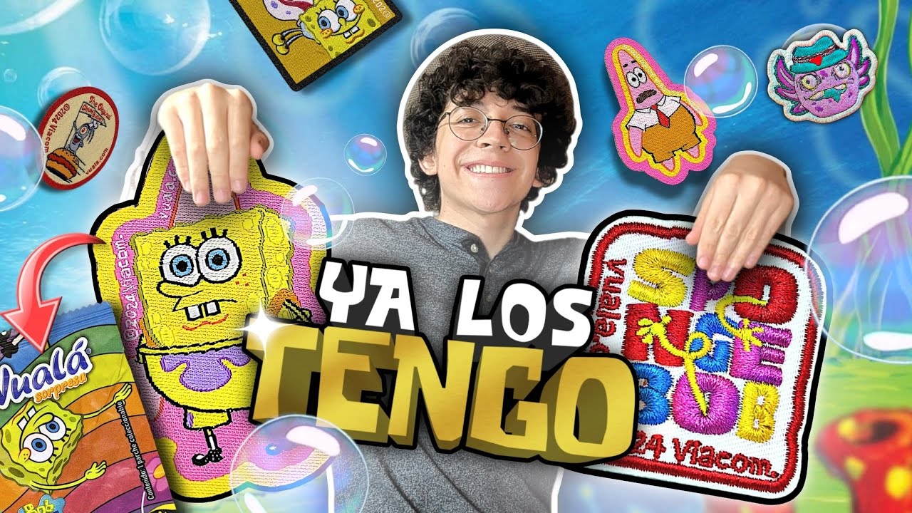 ¡ASÍ CONSIGUES los NUEVOS PARCHES de VUALÁ Bob Esponja 2024!🧽