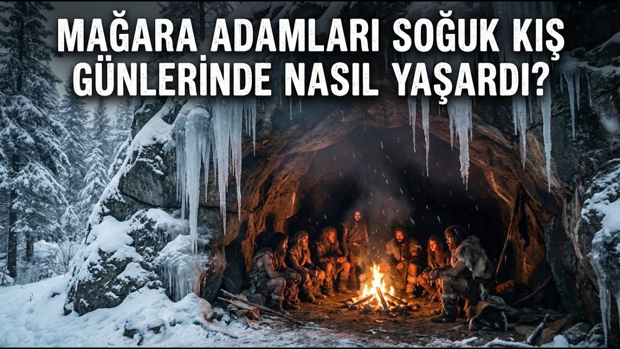 Mağara Adamları Soğuk Kış Günlerinde Nasıl Yaşardı