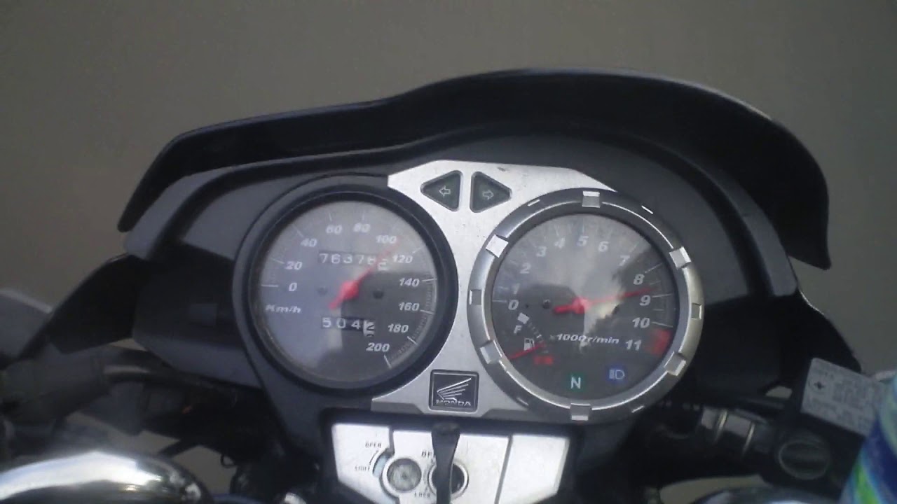 Honda Tiger 2008 Test Akselerasi 0-120kmh (Standar)