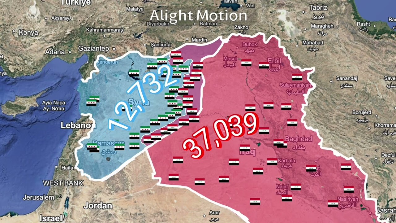 Iraq vs Syria 