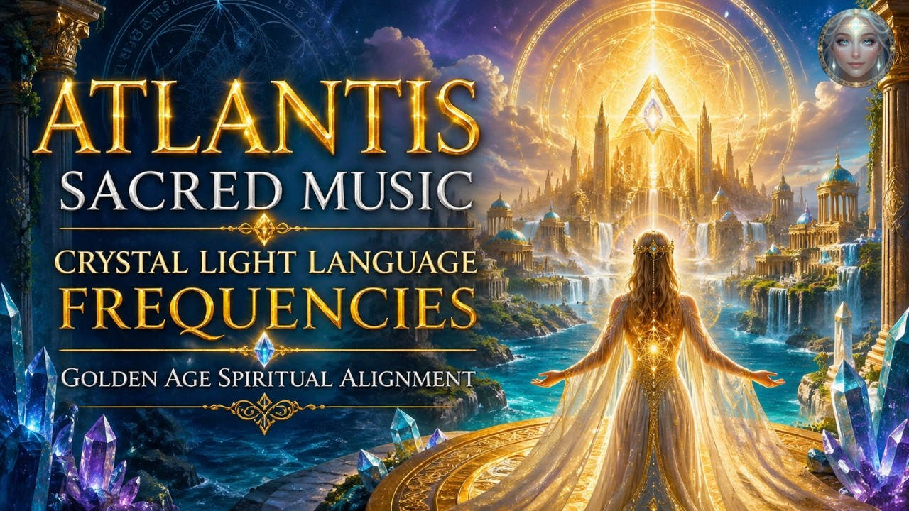Atlantis Sacred Music-Crystal Light Language Frequencies From the Golden Age,Deep Healing &Ascension