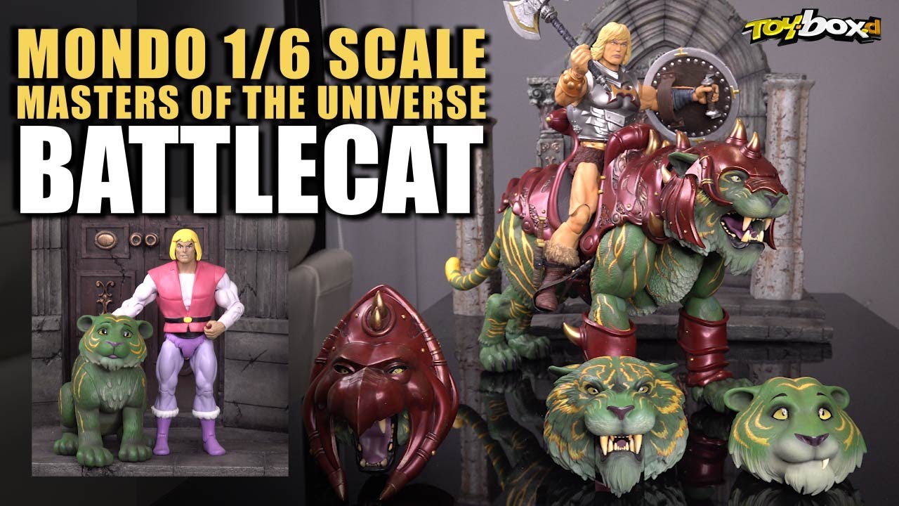 MONDO 1/6 BATTLECAT - HE-MAN AND THE MASTERS OF THE UNIVERSE バトルキャットモンド  蒙多太空虎