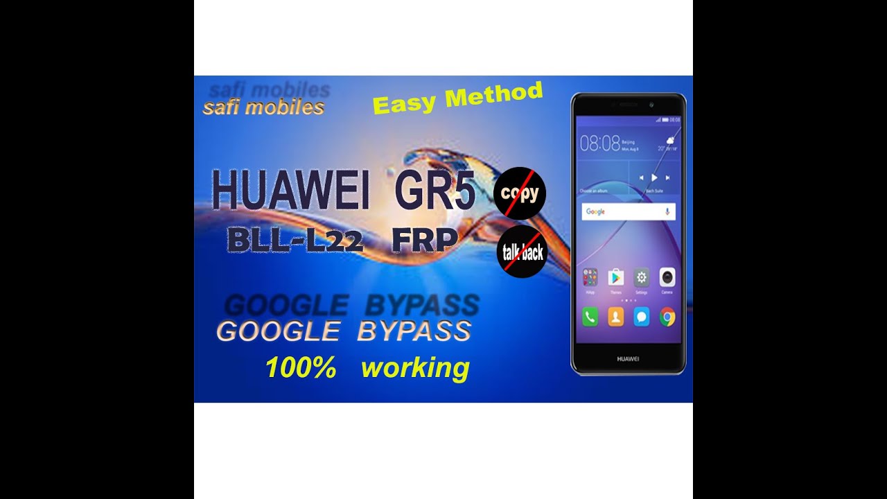 huawei  bll-L22   frp baypass