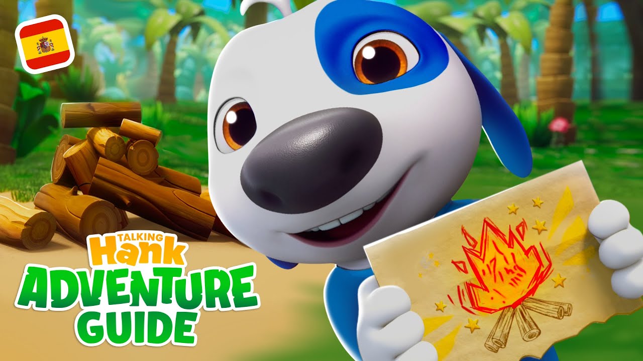 Cómo hacer una fogata 🔥⛺️ Guía de aventura de Talking Hank: Vida en la isla