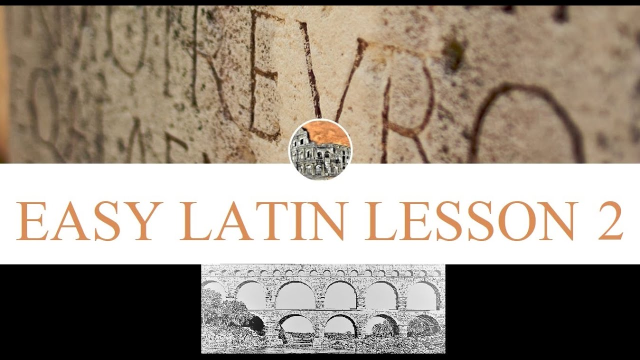 Easy Latin Lesson #2 | Learn Latin Fast with Easy Lessons | Latin Lessons for Beginners | Latin 101