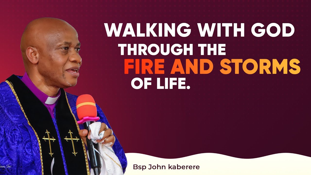 WALKING WITH GOD THROUGH THE FIRE AND STORMS OF LIFE.