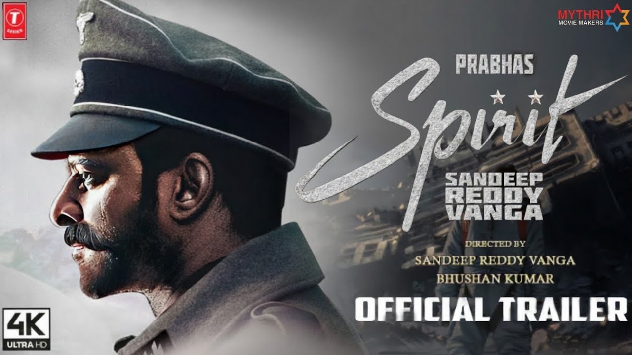 SPIRIT - Official Trailer| Prabhas | Vivek Oberoi | Sandeep Reddy Vanga | Anant Nag| 