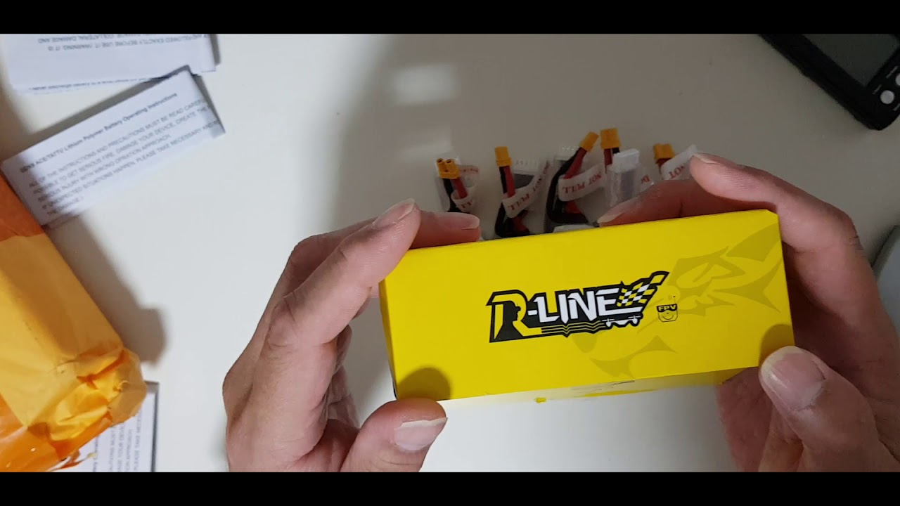 Diatone3 - Tattu R-line 750mAh 95C 4S lipo for a sub-250gm quad doing speed-runs with BN-180.