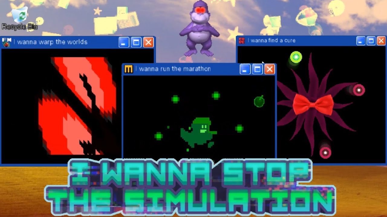 I Wanna Stop The Simulation - All Bosses