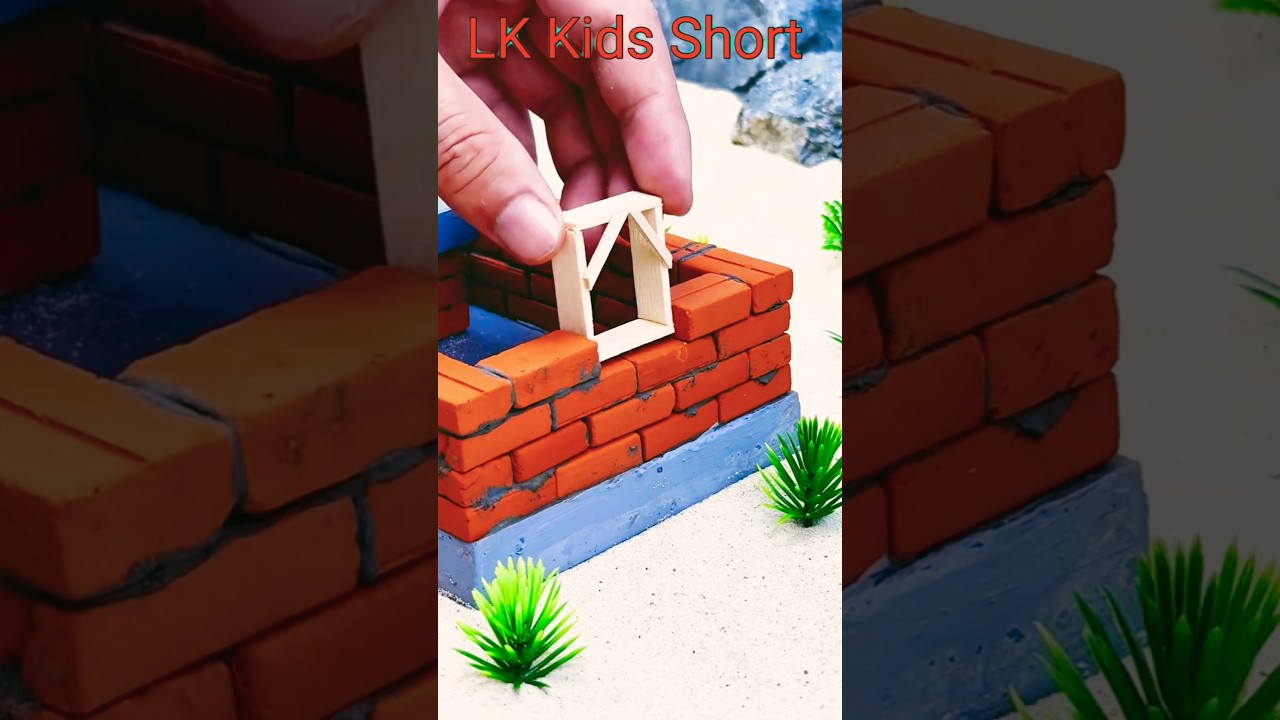 Kids Mini House Building | Fun & Creative 