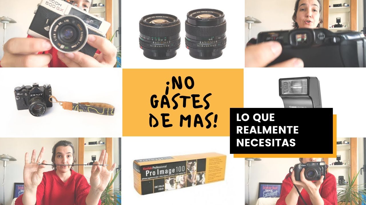Qué NECESITAS Para Arrancar en la Fotografía Analógica