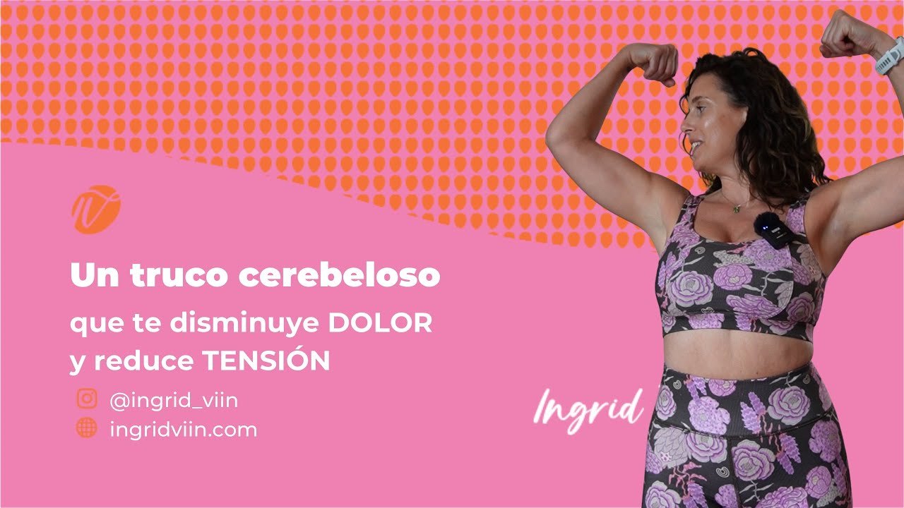 El secreto del cerebelo para REDUCIR tensiones y disminuir DOLORES 🧠🤓 Te reto terminar esta rutina 😜