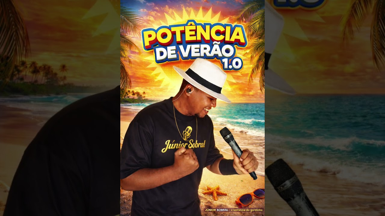 Junior sobral - A sofrência do gordinho 🎶 CD Potência de verão 1.0 ao vivo 🎤