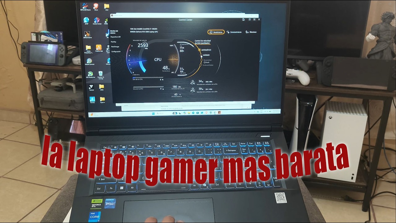 ¿la laptop gamer mas barata con RTX5060? marca china Machenike L17