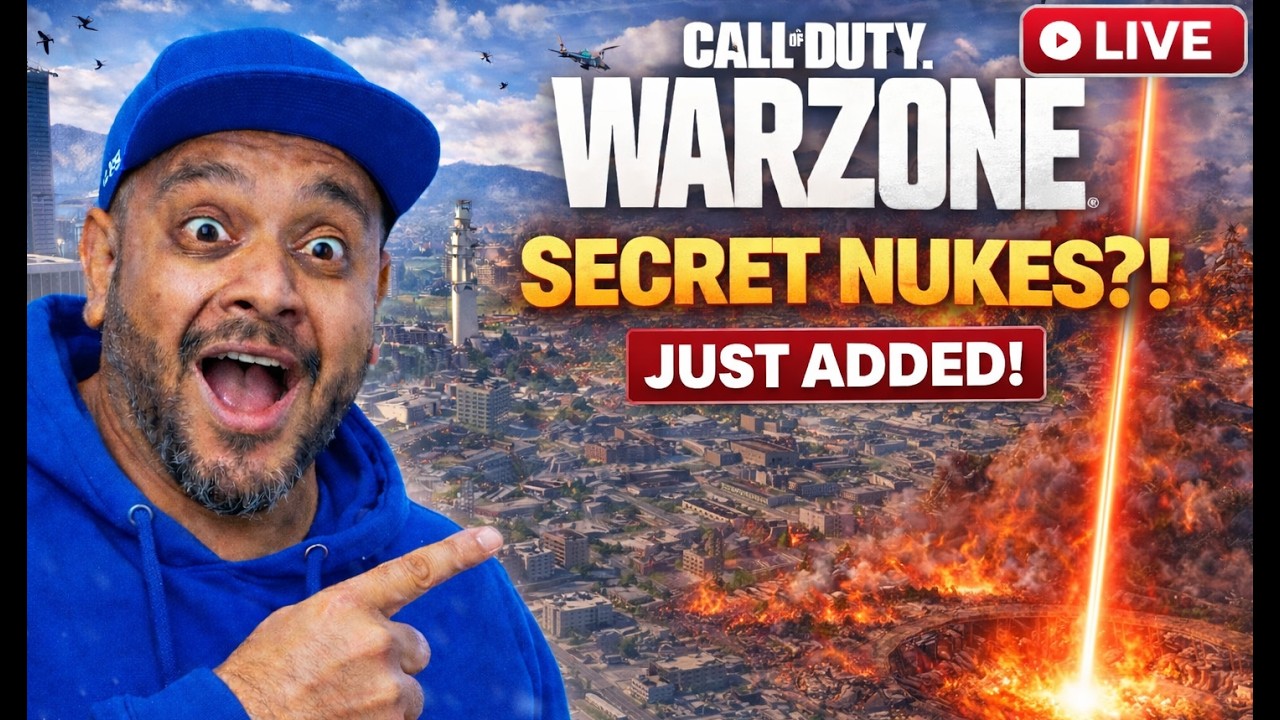 CALL OF DUTY WARZONE LIVE 🔴 SECRET NUKES IN VERDANSK?! New Update Gameplay