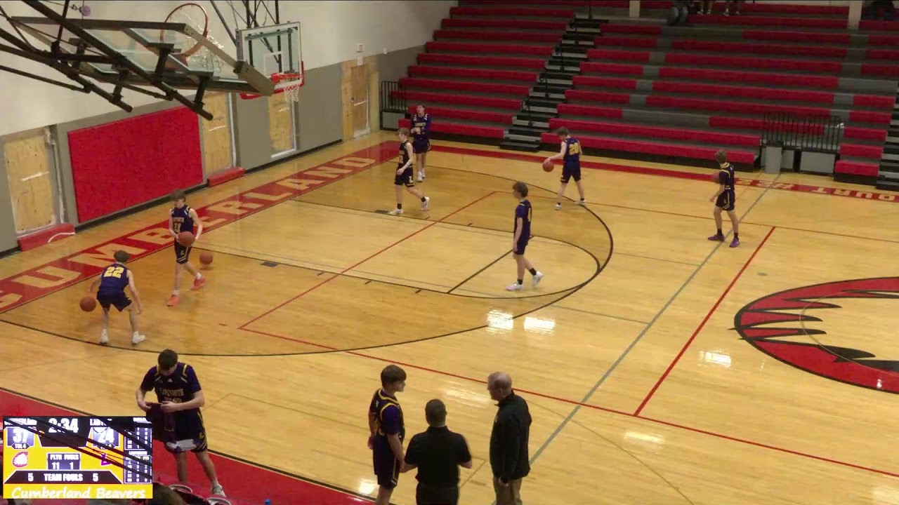 Cumberland High School vs Webster JV2 Mens Varsity Basketball