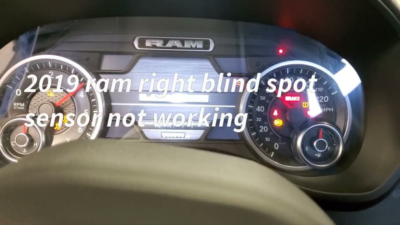 2019 ram blind spot detection not working checked power, ground,communication, repaired ground