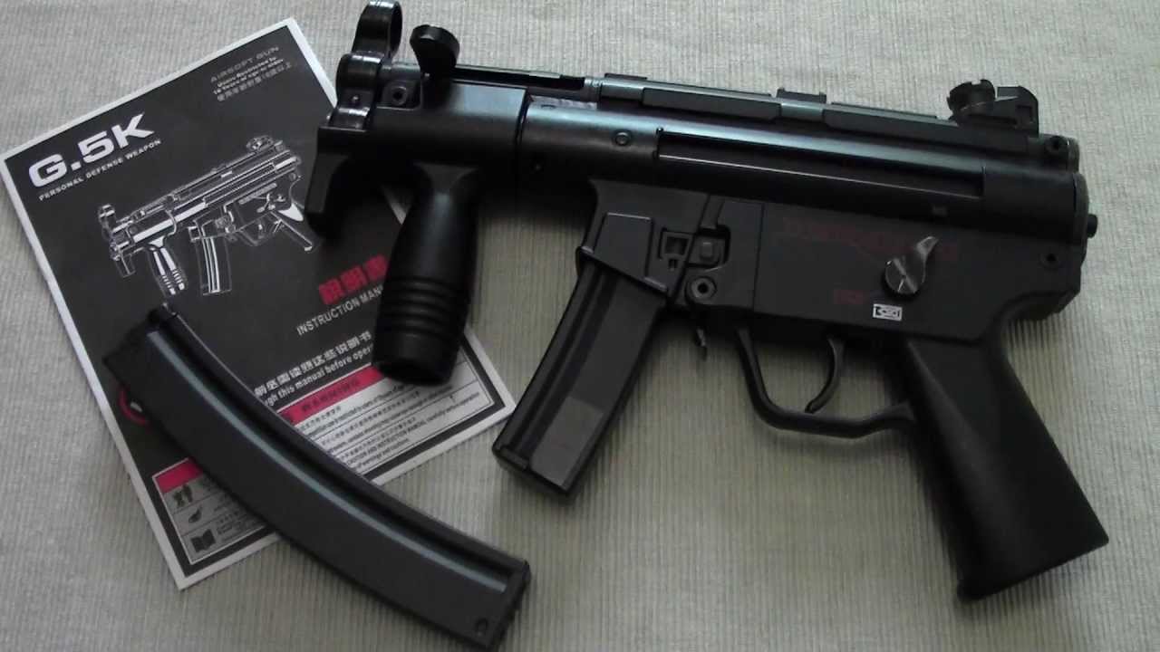 PRESENTATION D'UNE REPLIQUE DE MP5 : LE G5K DE CHEZ GALAXY