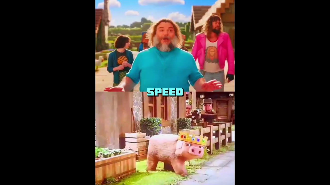 Steve VS Minecraft Movie Characters
