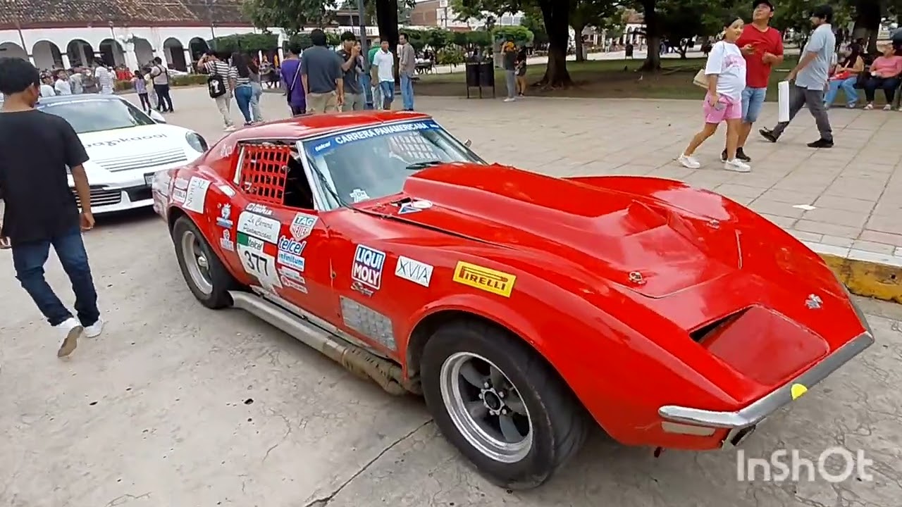 Exposicion, Carrera Panamericana en Chiapa de Corzo.