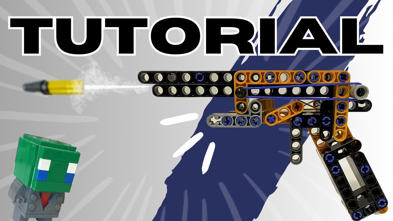 Lego pistol (WORKING) tutorial