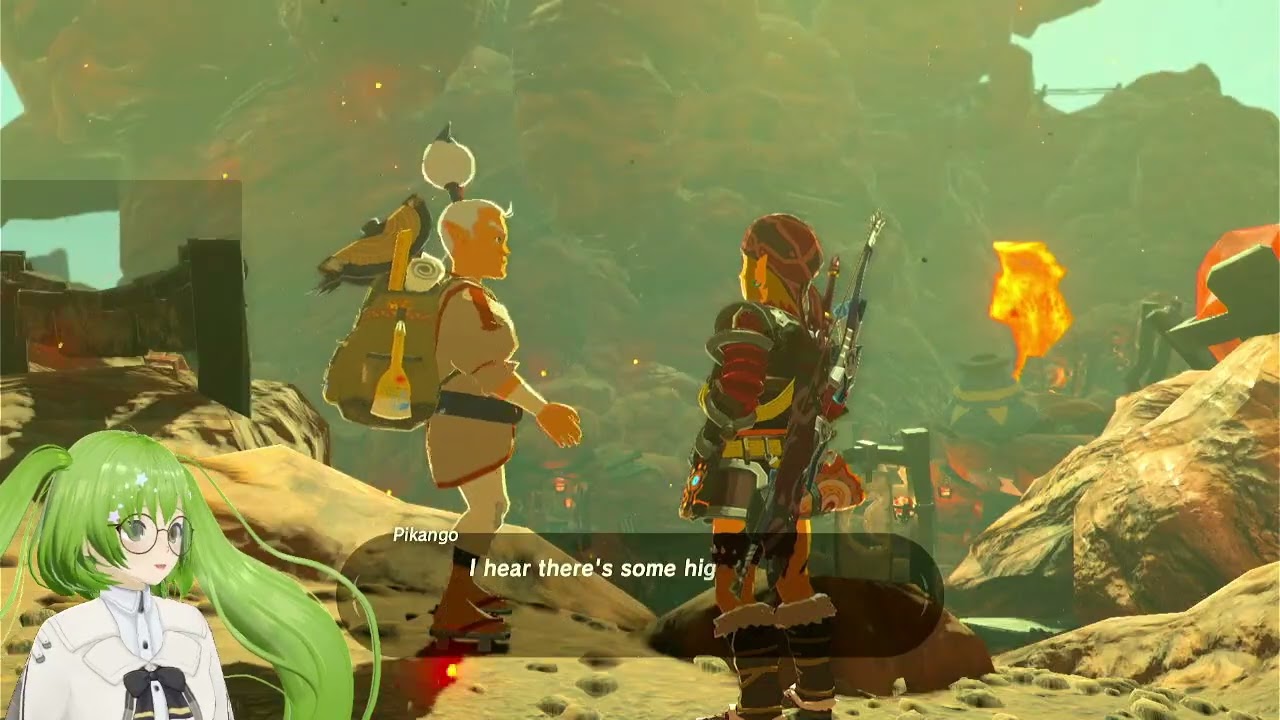 hello 🌱| climbing death mountain, and definitely NOT bursting into flames ✨ | zelda: botw