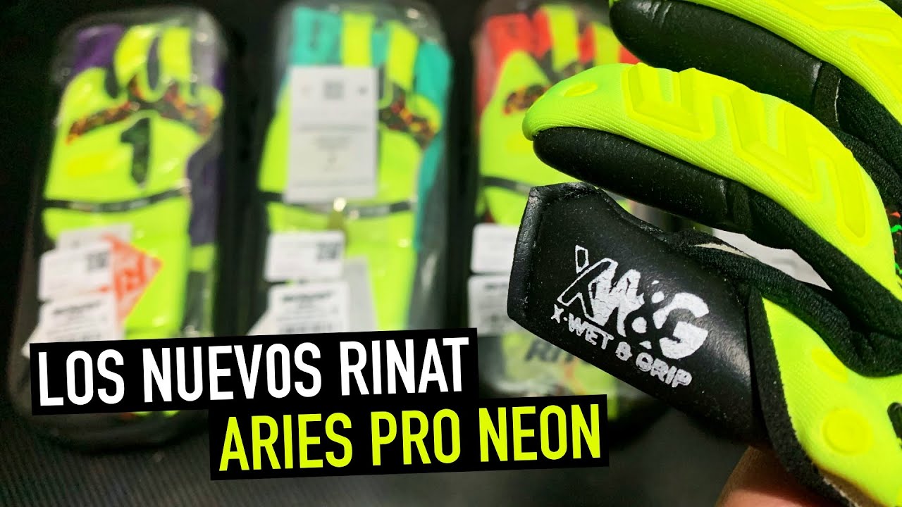 Los nuevos RÍNAT ARIES PRO NEON | NUEVO LATEX X WET & GRIP