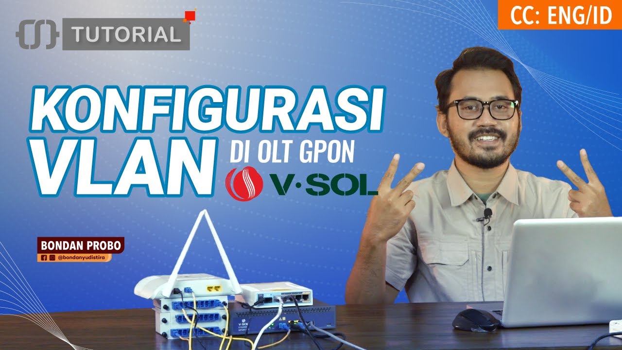 Multiple VLAN Pada GPON MINI V-SOL - CITRAWEB TUTORIAL [ENG SUB]