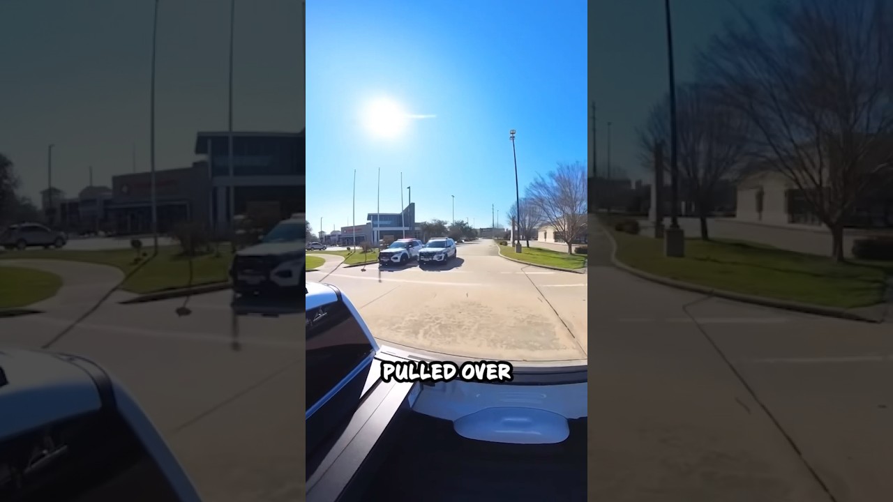 Cool Cop Has Great Advice for Driver 😂 #shorts