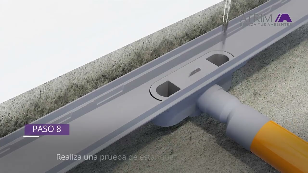 Instalaci&oacute;n de Desag&uuml;es Lineales