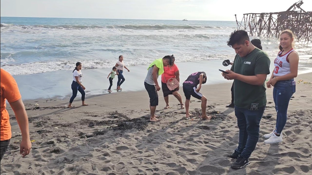 5Los chicos conocen una Nueva playa Vean Como disfrutan😱😍Asi la pasarón