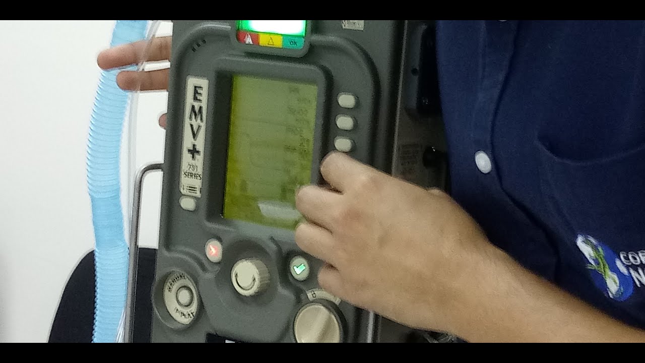 Ventilador mecánico ZOLL EMV+ Parte 1 - Funcionamiento