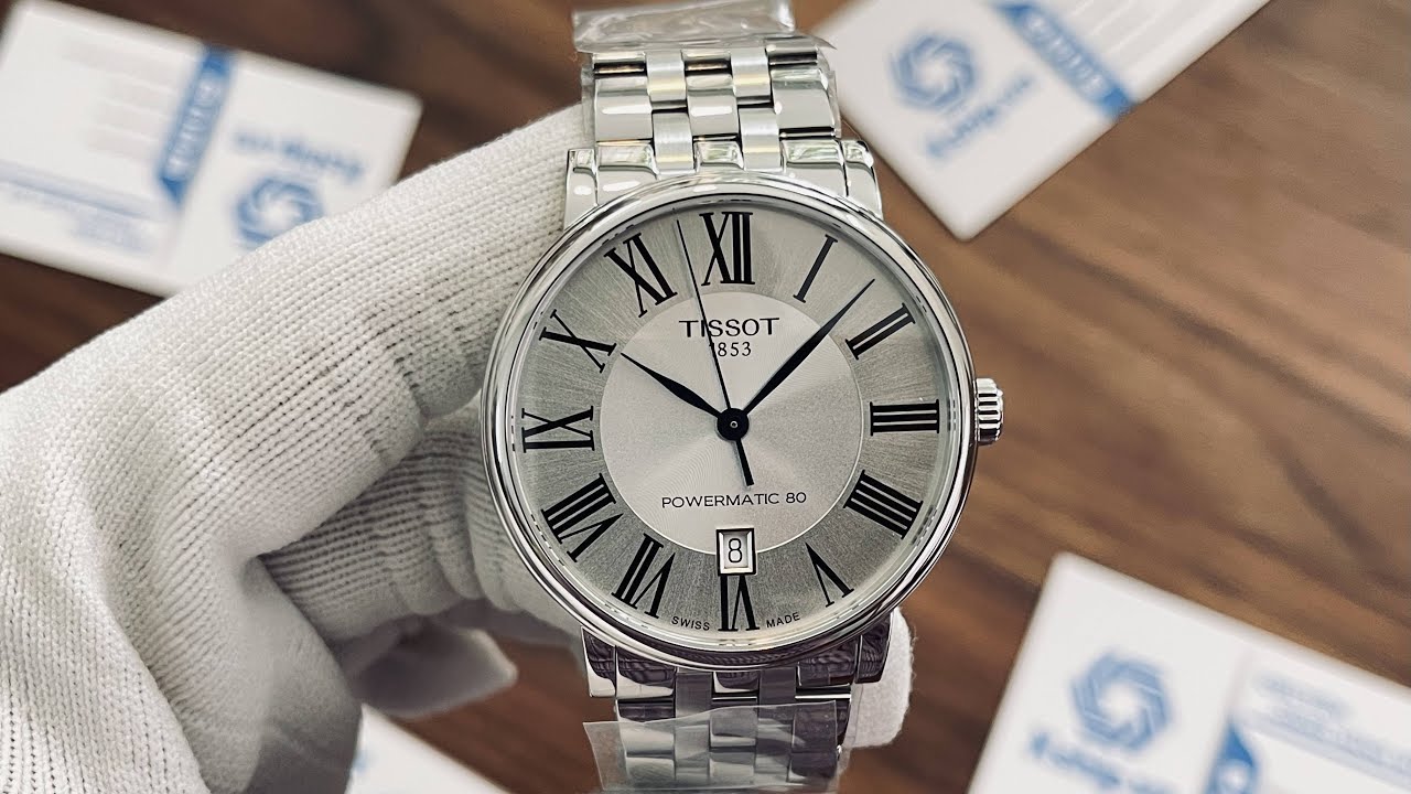Xship.vn: Tissot Carson Powermatic 80 Automatic Silver Dial Men Watch T122.407.11.033.00