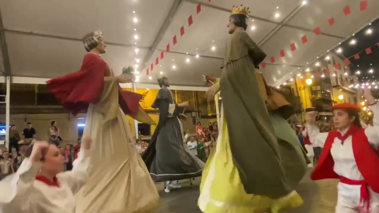 Gaiteros de Estella. Concierto prefiestas banda de Olite, 2025. 