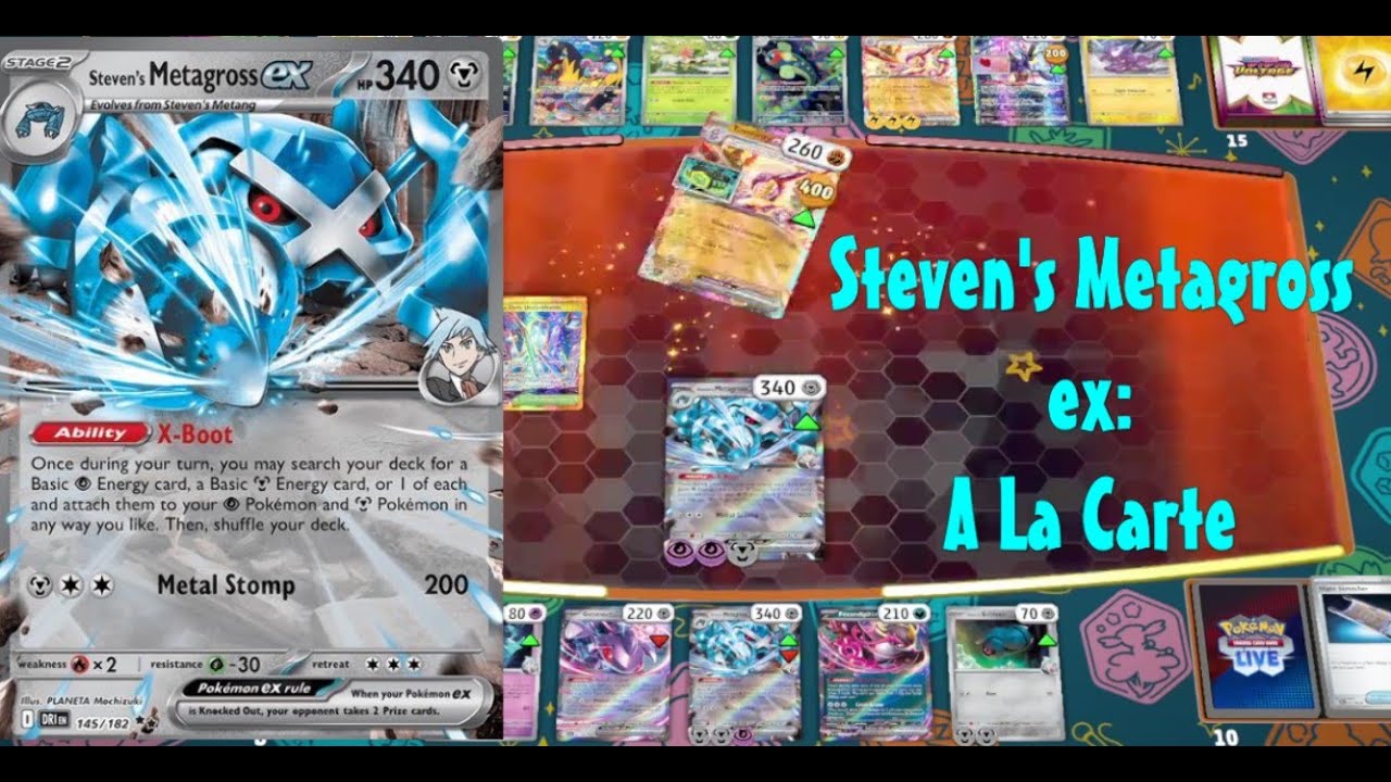 Steven's Metagross ex:  Knock Me Out, If You Can!