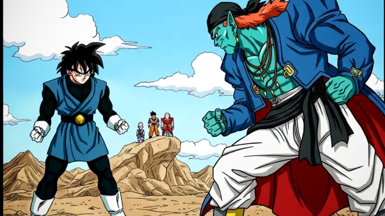 GOTEN VS BOJACK (DRAGON BALL NEW HOPE A ALTERNATIVA SAGA MAJIN BOO) 