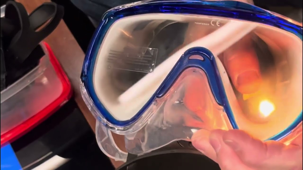 How to defog: Burn & toothpaste a new scuba mask