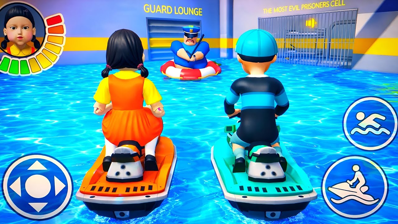 SQUID GAME DOLL FAMILY PRISON RUN Obby Roblox PERFECT Gameplay Walkthrough NO DEATH 2K