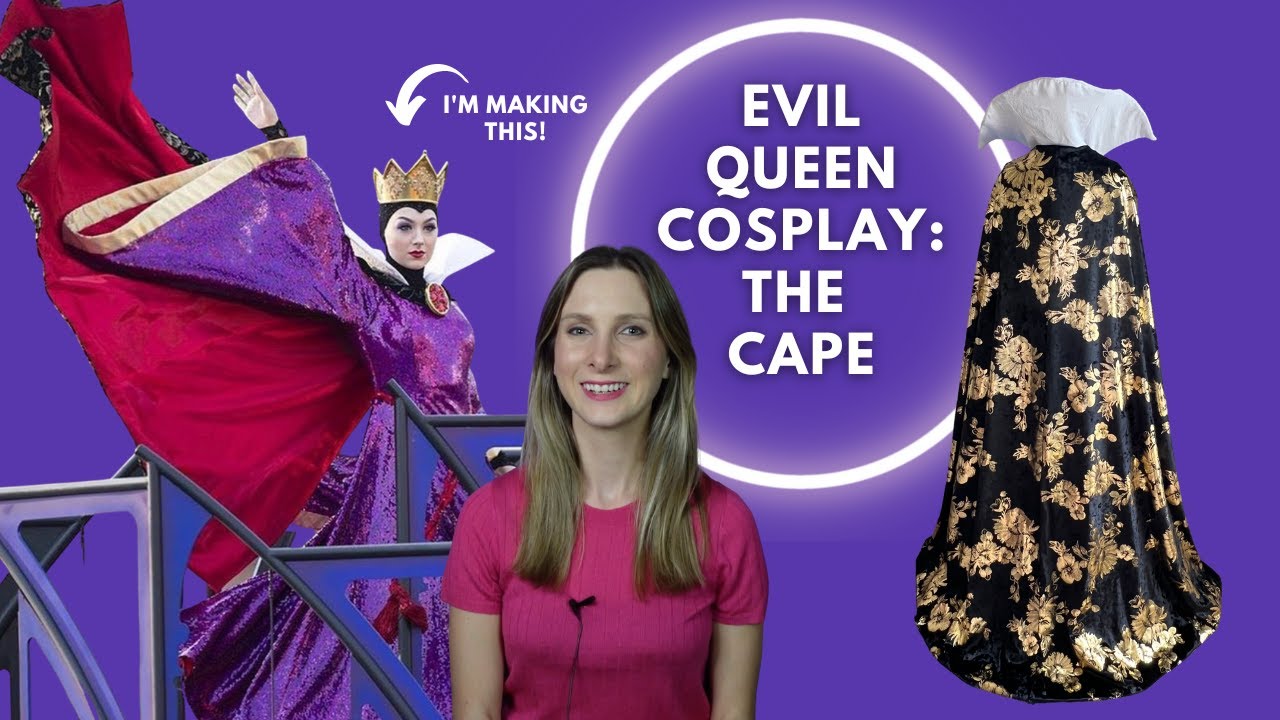 Cape Tutorial | The Evil Queen | Tilli Boom Cosplay