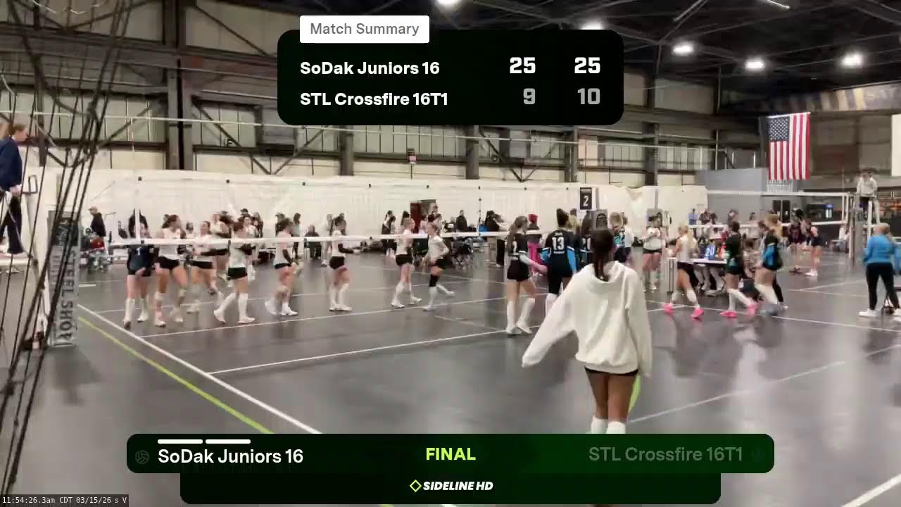 STL Crossfire 16T1 vs. SoDak Juniors 16 (2026.03.15)
