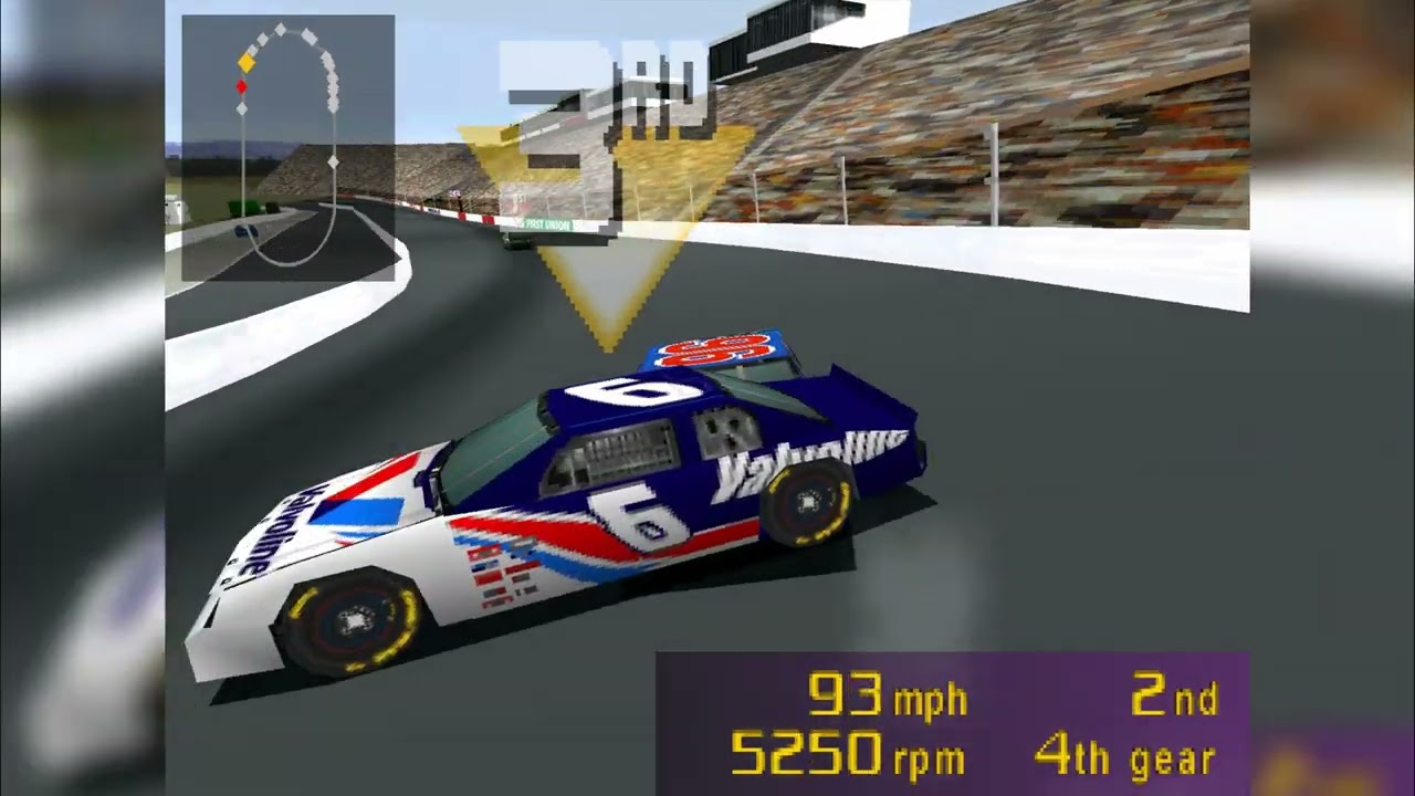 Nascar Racing '96 - North Wilkesboro Speedway | Duckstation | i7 14700F + RTX 4060