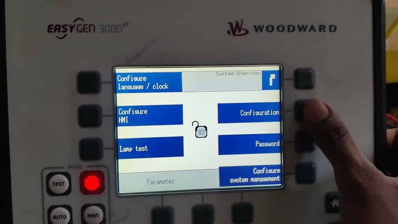 EASYGEN 3000xt base priority how to change?( Woodward)