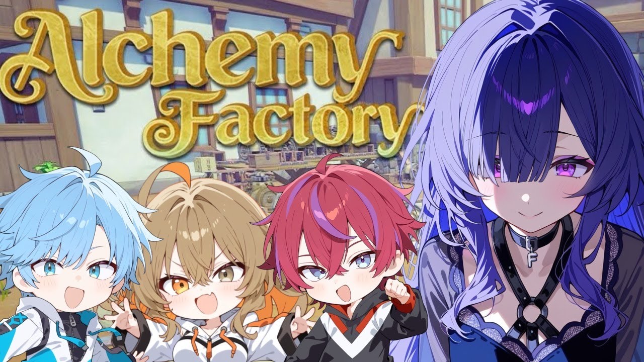 【Alchemy Factory】ダイヤモンドで輝きたい【げらぴぽ】