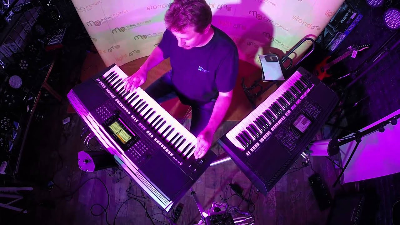 MUSICEXPRESS - Yamaha PSR S750 vs PSR S770 demo nagrane w Music Express