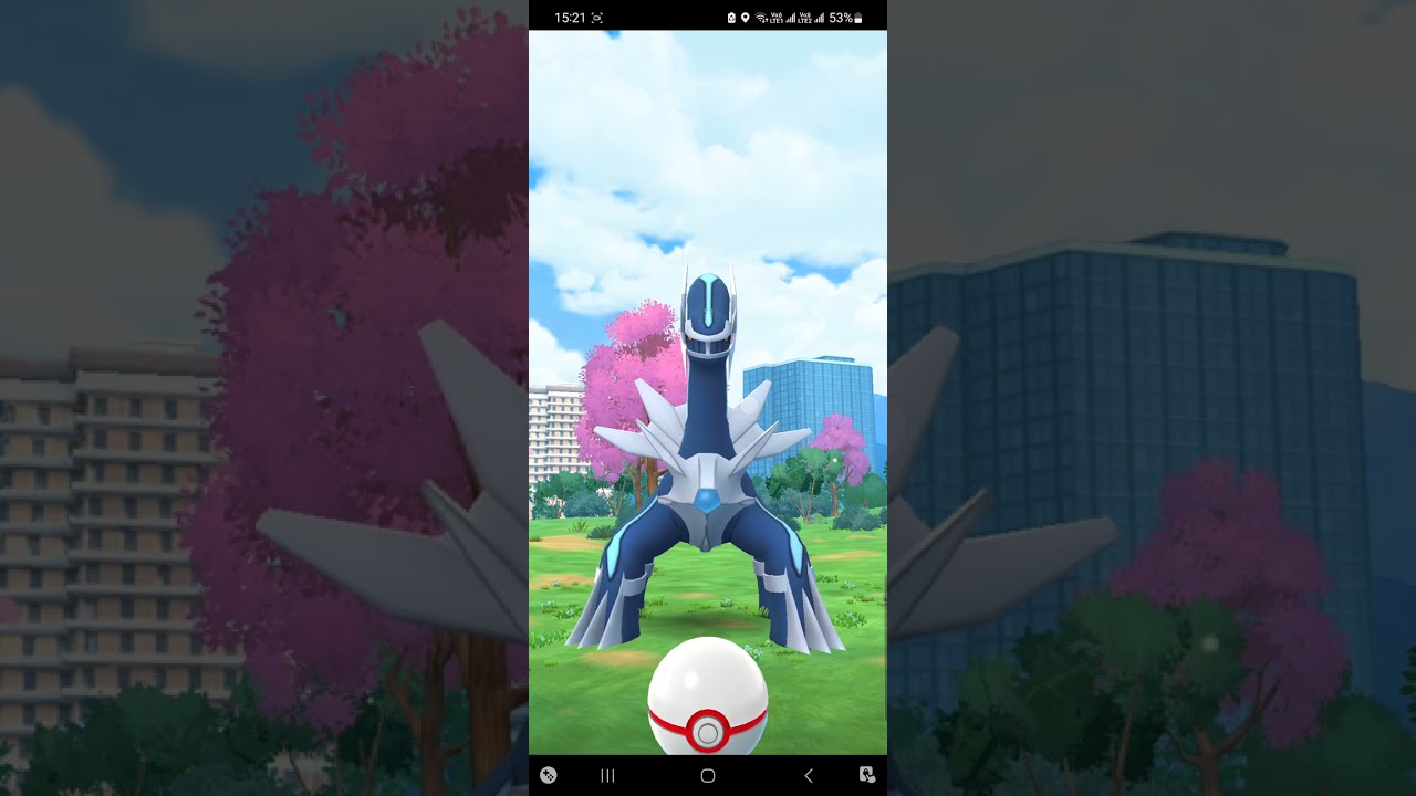 曲球nice天氣加成帝牙盧卡 #pokemongo #ポケモンgo #寶可夢 #傳說寶可夢 #ディアルガ #Dialga #カーブボール #Curveball