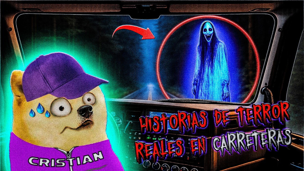👻No salgas a la carretera de noche....⚫ 3 Historias de terror ocurridas en carreteras🔴