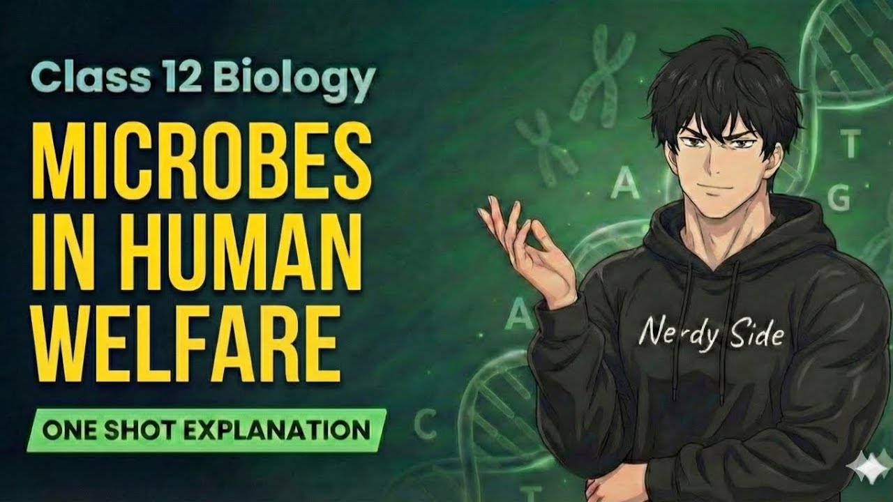 🔥 Microbes in Human Welfare | Class 12 Biology One Shot