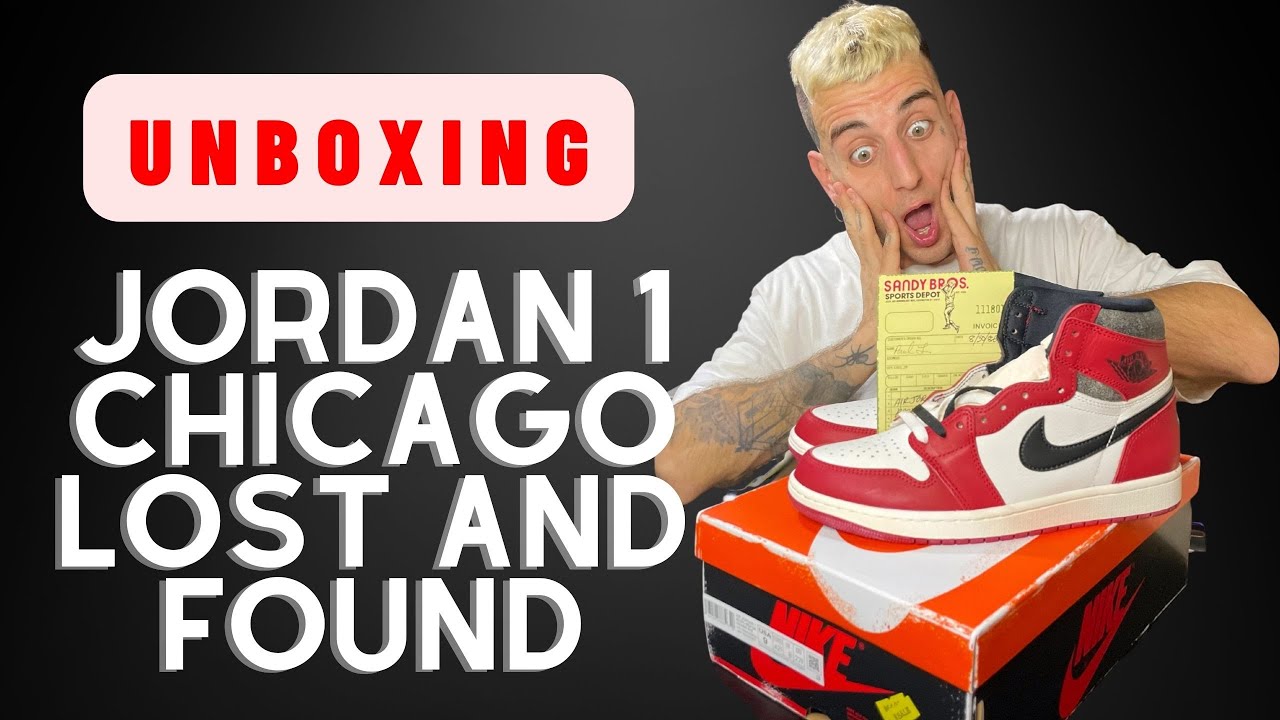 UNBOXING JORDAN 1 CHICAGO 