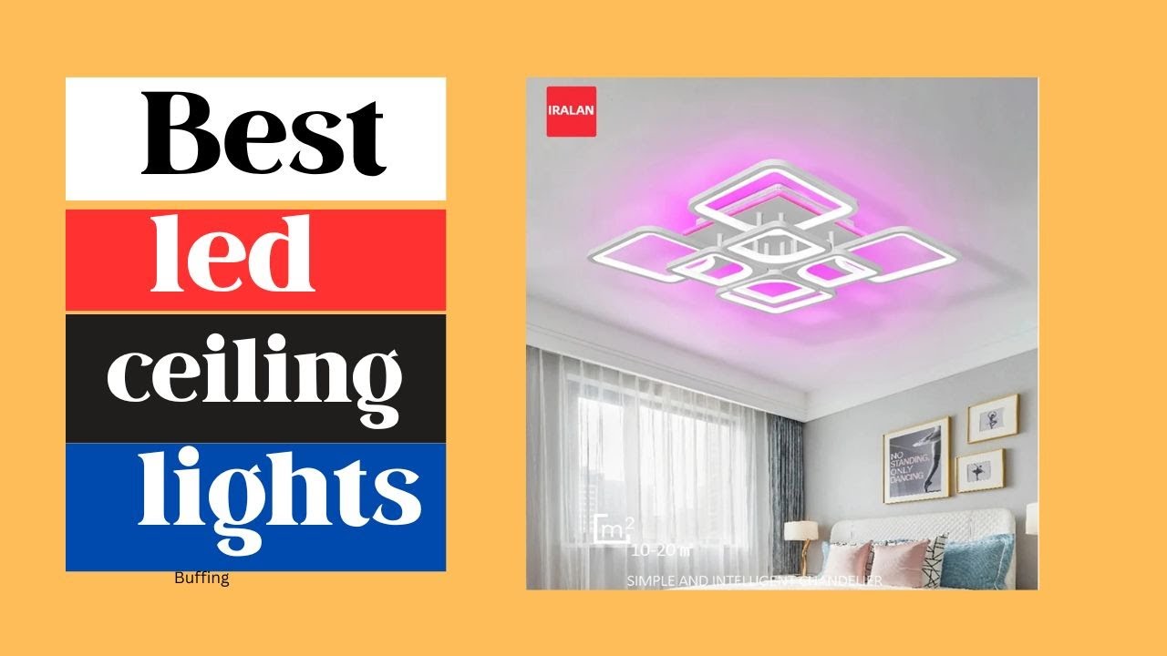 ✅Top 5 Best LED Ceiling Lights for Modern Home Lighting